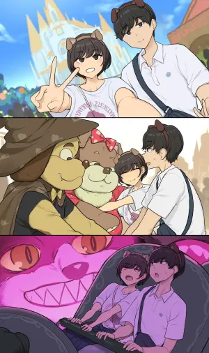 [Wakamatsu] Meruhen kirakira deto no ado ni otagai motome au dake no honki sekkusu suru ichinichi [Chinese] [ANDX個人漢化]