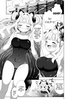 [Mukuton Kyouju to Soratobu Potato. (Muku)] Chinmai Dekapai Nekomimi-chan to Mizugi Ecchi suru Hon [English] [Digital]