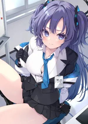 [Tuned by AIU (Aiu)] Oshikake Jealousy (Blue Archive) [Chinese] [半山世德x油豆腐拌面双人汉化] [Digital]