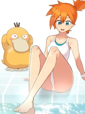 [everyday2] Misty X Psyduck (Pokémon)