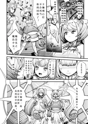 [Chifuyu Appleton] Yami ni Saku Mahou Shoujo no Zankou | 黑暗中绽放的魔法少女之残光 (2D Comic Magazine Akuochi Shoujo ni Akogarete! Vol. 1) [Chinese] [渊啸个人汉化]