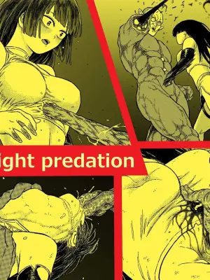 [Blue Percussion (Bourne)] Midnight predation - Seigi no Heroine, Esa ni Naru
