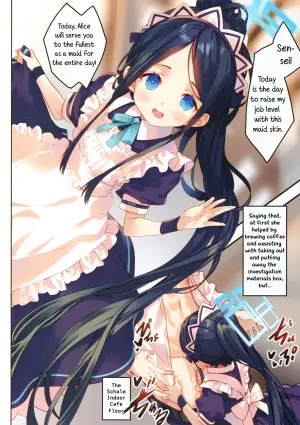 (C105) [ActiveMover (Arikawa Satoru)] Sensei wa Maid no Alice mo Kouryaku shimasu ka? | Will Sensei Conquer The Maid Alice Too? (Blue Archive) [English]