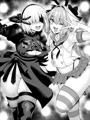 [Ankoman] Asutorufo to ￮￮￮, kosupure tokui-ten e iku ❤ [Text Cleaned]
