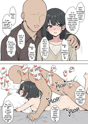 [ardens] Yarichin Senpai ni Netorareru Kareshi Mochi Muttsuri Sukebe-chan [English]