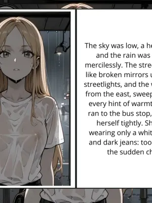 Unexpected Encounters in the Rain (Chapter 1) English language, work in progress [AI Generated]
