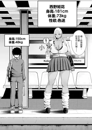 [Numata Kosaku (Numata)] Dekai Kuro Gal ni Shiborareru. [Chinese]