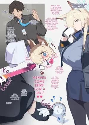 [Yanje] Sensei, Chotto Kochira e Kite Kudasai.  | Sensei, please come a little bit closer (Blue Archive) [English] [DeppoTL]  [Decensored]