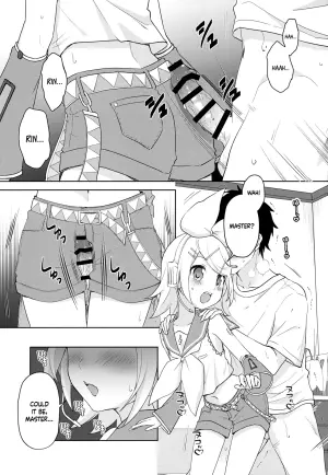 (VOCALOID STREET 08) [Midori no Kankitsuya (Sudati)] Master, Rin to ♥♥♥ Shitai no? (VOCALOID) [English] [MezuraHonyaku + yuki.]