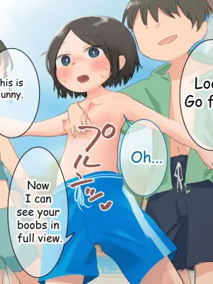 [Sena] Mizugi Hagitori no Ijime o Ukeru Onnanoko I Girl stripped naked in pool [English]