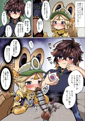 [Jiraichi] Cake-ya-san o Akeru Koto ni Natta Kachina-chan (Genshin Impact)