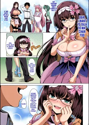 [Rocket Chousashitsu (Koza)] Osakabehime wa Maa-chan no Koto o Kangaeru to Munekyun shichau no｜Whenever Osakabehime Thinks About Master, Her Heart Skips a Beat (Fate/Grand Order) [English] [Digital]