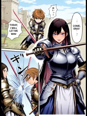 [Full Manga] Female Knight Commander, Submissive Female NTR ~The Day My Admired Commander Altina Lost~ | Night Yawn Platoon [AI Generated]