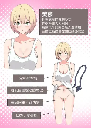 [anemone_lab (anemone)] Boro Apart de Hatsujouki Succubus to Bed ga Dorodoro ni Naru made Suru [Chinese]