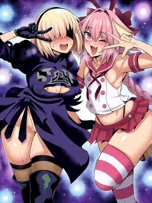 [Ankoman] Asutorufo to ￮￮￮, kosupure tokui-ten e iku ❤ [Text Cleaned]) [Decensored]