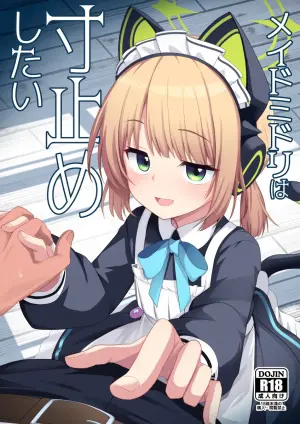 [Milk Pudding (Jamcy)] Maid Midori wa Sundome Shitai (Blue Archive)  [Digital]