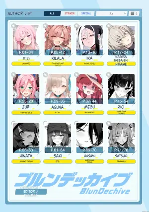 [Kakuzatou (Various)] BluArch Paizuri Goudou "BlunDechive" (Blue Archive)  [English] [Digital]