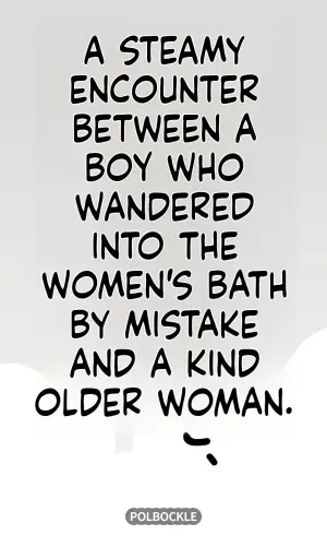 [polbockle] A boy who accidentally enters the women's bath has steamy sex with a kind mature woman (English)