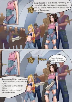 (R-18G)[ーYuna かみしろ(Pixiv)] High School Dance Competition Winners (English)