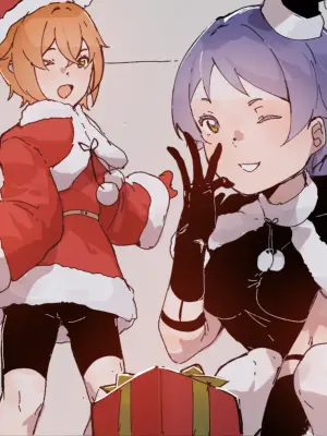 [Angel] Christmas 2025 with Meili and Petra (Re:Zero kara Hajimeru Isekai Seikatsu)