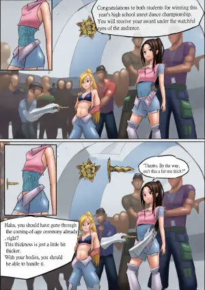 (R-18G)[ーYuna かみしろ(Pixiv)] High School Dance Competition Winners (English)