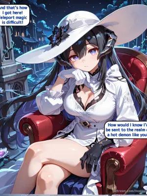 [Moon Petal] Wanna make a bet? ch. 16 - Constance / The Dahlia [English] [Uncensored] [AI Generated]