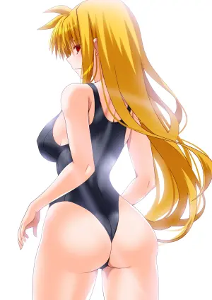 [Aquarius Gate (Engo)] Ganbou no Lost Logia III  JK Fate-san Kyouei Mizugi Hen (Mahou Shoujo Lyrical Nanoha) [Digital]