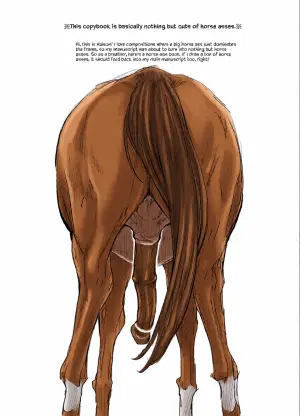 [ANIMAL SERVICE (haison)] Uma no Ketsu to Shasei Bon | Horse Ass and Ejaculation Book  [English] [Kumoku] [Digital]