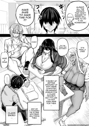 [Chae] Zenbu Shiboritotte Kureru Deka Chichi Gal | The Huge Tittied Gals That Suck Everything Out Of Me [English] {Doujins.com}
