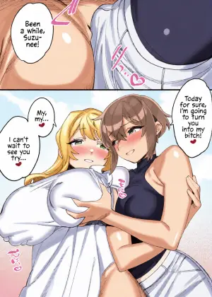 [Wajima24] Boyish Shemale x Onee-san Shemale [English]