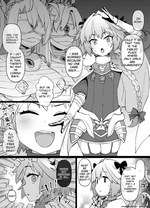 [Kusayarou] FGO MC Tokuiten - Astolfo Otokonoko & Futanari Nyotaika Hen (Fate Grand Order) [MTL]
