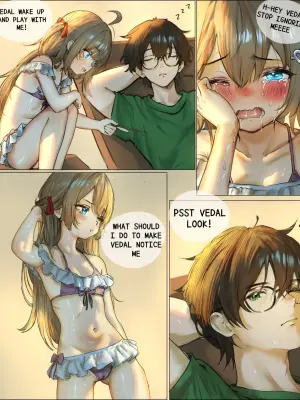 [PBorzoi] Swimsuit Neuro Short Comic