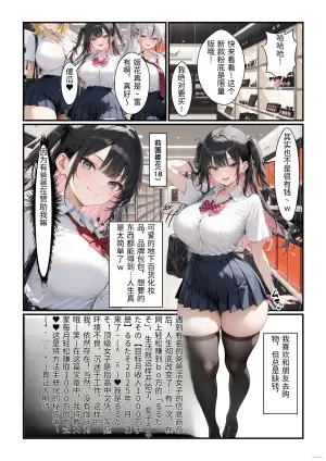 [令和狸合戦そいやっさ] 頂き女子が無敵オジに制裁SEX執行されて完堕ちする話 [DL版]  AI翻译 [AI Generated]