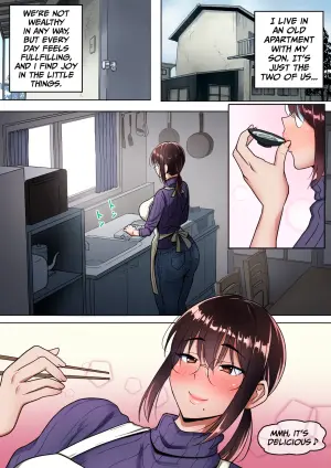 [Hot Mikan (Kishimen)] Binbou Gurashi na Boshi Katei no Oyako Koubi wa Kimochi Ii. | Mother & Son Bonding in a Poor Single-Parent Household Feels Good [English] [Colorize]