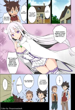 (C94) [Chelsea lip (Minato Yoshihiro)] Majo no Nokoriga | The Witch's Lingering Scent (Re:Zero kara Hajimeru Isekai Seikatsu) [English] [Thennos scans] [proyectoanimeh] [Colorized]