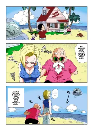 [Yamamoto] Android 18 vs. Master Roshi [Colored]