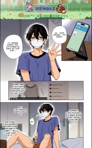 [Ojiketto (105kg)] Ero Haishin shiteru Otokonoko Tokutei Shite Hatsuteiken Namahame Haishin [English] {Yengli} [Digital]