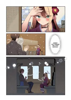 [Pandagaippiki. (Komi Zumiko)] Onsen Kayoko to Amatoro Ecchi + Kayoko to Sensei ga Onamiseshiau Ohanashi (Blue Archive) [English] [SDTLs] [Digital]