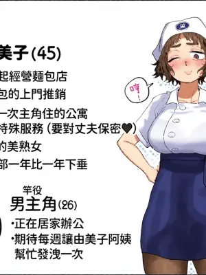 [Denki Neko (Toku)] Nuki Ari ！Houmon Panya no Ero Oba-san [Chinese] [我愛毛毛] [Digital]