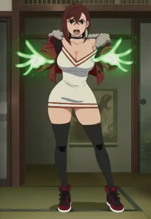 [Jarentr] Ayase Momo vs Evil Eye [AI Generated]