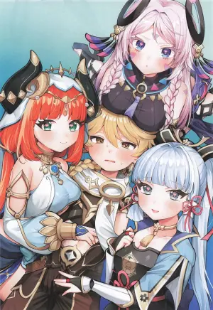 (C106) [Happy Shop (MIYA)] Dekiai x Shuuchaku Love Game (Genshin Impact)