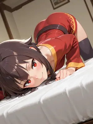 Megumin Blowjob (ai generated)