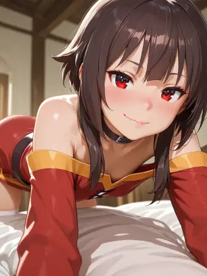 Megumin Blowjob (ai generated)