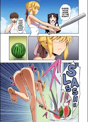 [CRAZY CLOVER CLUB (Kuroha Nue)] Saber Maniacs Shikaku o Shadan Suru to Hoka no Kankaku ga Togisumasareru to Iu no de Saber ni Mekakushi Play o Shite Moratta | Saber Maniacs Since they say that blocking your vision sharpens your other senses, I had Saber try some blindfold play (Fate/stay night) [English] [Digital]