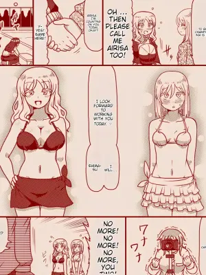 [Tera] Swimsuit photoshoot of futanari fighters - ballbusting (Complete)