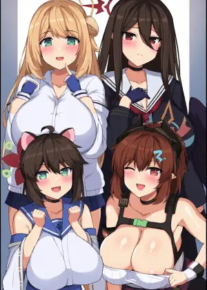 [Kyojinkou (Toyo)] Oppai DeChive (Blue Archive) [Digital]