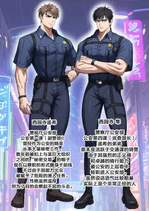 【青長花芽】ブラックリスト警察特捜班 file.1【chinese】【男男菊花香汉化】