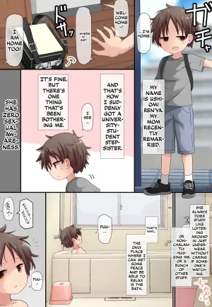 [Hanbun Kyojaku] Muchi Onee-san to Shishunki no Shounen | Oblivious Onee-san and Adolescent Boy [English] [Tabunne Scans]