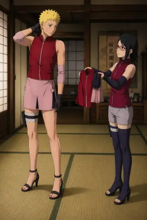 [HOTTIELID] NARUTO COMPLETING HIS DESIRES [ai generated] (japanese)