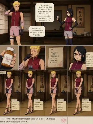 [HOTTIELID] NARUTO COMPLETING HIS DESIRES [ai generated] (japanese)